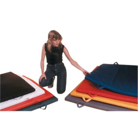FABRICATION ENTERPRISES 5 X 7 Ft. Non-Folding Mat With Handles, 1.38 In. Ethefoam Cover 38-0312